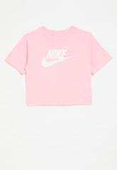 Nike Girls Hbr Club Boxy T-Shirt In Soft Pink