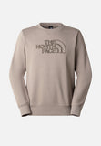 The North Face Mens Drew Peak Crew Stone Slab/New Taupe Green