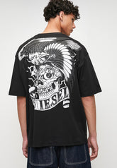 Diesel Mens T-Boggy-T2 T-Shirts In Black