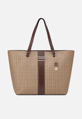 Guess Isabella Tote Bag In Walnut