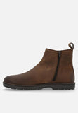 Hush Puppies Hpm00821 Mens Amir Oily Leather Shoes Brown