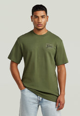 G-Star Script T-Shirt In Clover