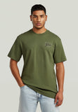 G-Star Script T-Shirt In Clover