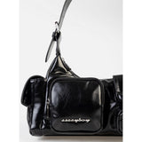 Sissy Boy Cameron Bag With Cargo Front & Side In Black