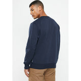 Ben Sherman Mens Target Crew Sweater Navy