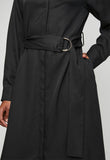 Polo Womens Mairi Tencel Long Sleeve Shirt Dress In Black