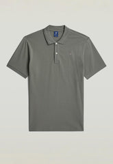 G-Star Raw Mens Dunda Overdyed Slim Polo Short Sleeve Shirt In Orphus