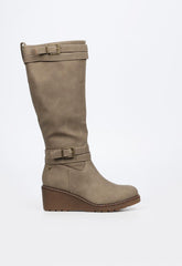 Butterfly Feet Ladies Conway 3 Boots Taupe