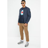Ben Sherman Mens Target Crew Sweater Navy