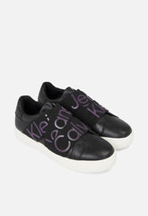 Calvin Klein Classic Cupsole Laceup Black and Amethyst