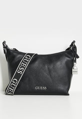 Guess Maleena Convertible Top Zip Black In Black