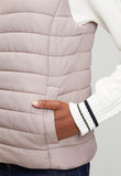 Polo Womens Bailey Sleeveless Puffer Jacket In Rose Taupe