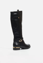 Miss Black Ladies Hadar 27 Boots In Black