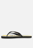 Puma Mens First Flip Orbit Sandals In Black/Sun Stream/White