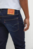 Levis Mens Athletic Taper Jeans In Rinsey