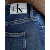 Calvin Klein High Rise Super Skinny Ankle In Denim Dark