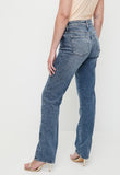 Guess Womens High Rise Jeans In Medium Wash