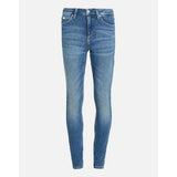 Calvin Klein Mid Rise Skinny Jeans In Denim Medium