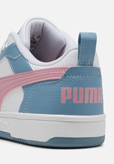 Puma Kids Rebound V6 Lo Jr Shoes White Multi