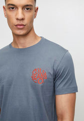 Polo Mens PJC Circular Logo In Blue