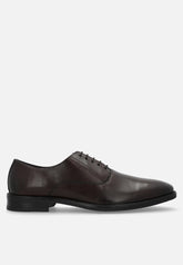 Hush Puppies Mens Willie Brown Leather Shoes