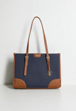 Polo Womens Cabana Book Tote In Blue