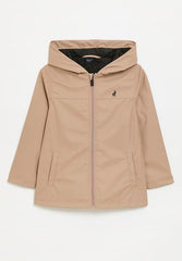 Polo 0055069 Girls Amy Hooded Jacket Stone