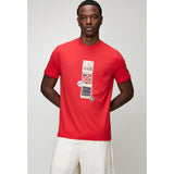 Ben Sherman Boys Brit Pop T-Shirt In Red Multi