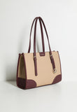 Polo Womens Cabana Book Tote In Beige