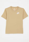 Nike Embroid Futura T-shirt In Hemp