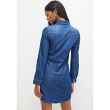 Sissyboy D30081 Ladies Tencel Shirt Dress Dk Vintage