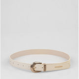 Sissy Boy Mila Fashion Belt With Pattern Buckle In Ecru