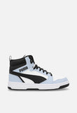 Puma Rebound V6 Mid Ac+ Ps Shoes White-Snow Mountain Blue-Blk