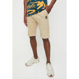 Soviet Mens Beserk Track Shorts In Safari