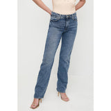 Guess Womens High Rise Jeans In Medium Wash