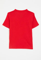 Nike Boys Football Field T-Shirts In Red