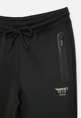 Soviet Boys Track Pants In Black