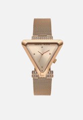 Daniel Klein Womens Mesh Strap Watch In Rose Gold