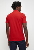 Polo Mens Active Sleeve Pony Ss Golfer In Red