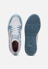 Puma Kids Rebound V6 Lo Jr Shoes White Multi