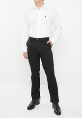 Polo Mens Custom Fit Greig White Shirt