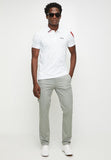 Polo Mens Active Sleeve Pony Short Sleeves Golfer White