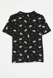 Nike Boys AOP Boxy B T- shirt In Black