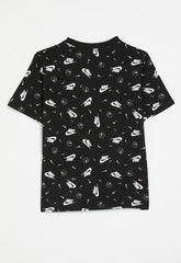 Nike Boys AOP Boxy B T- shirt In Black