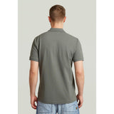 G-Star Raw Mens Dunda Overdyed Slim Polo Short Sleeve Shirt In Orphus