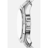 Diesel Mens Stinger 3 Hand Steel Watch In Silver