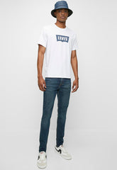 Levis Mens Skinny Taper Canyon Dark