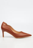 Miss Black Ladies Nola 6 Heels In Tan