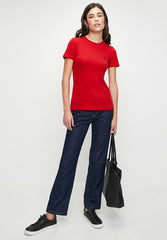 Polo 0055240 Wmn Allie Ss T-Shirt Red
