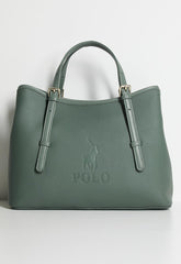 Polo Womens Tahoe Shopper Handbag In Pine